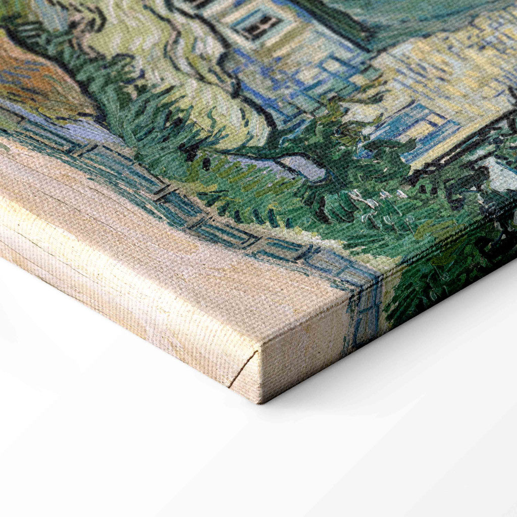 Gleznas reprodukcija - Vincent van Gogh - Thatched houses