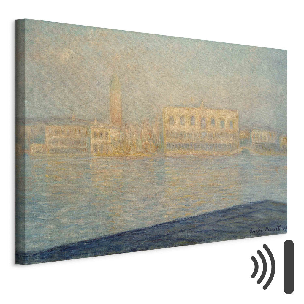 Gleznas reprodukcija - Claude Monet - Le Palais Ducal vu de Saint -Georges Majeur