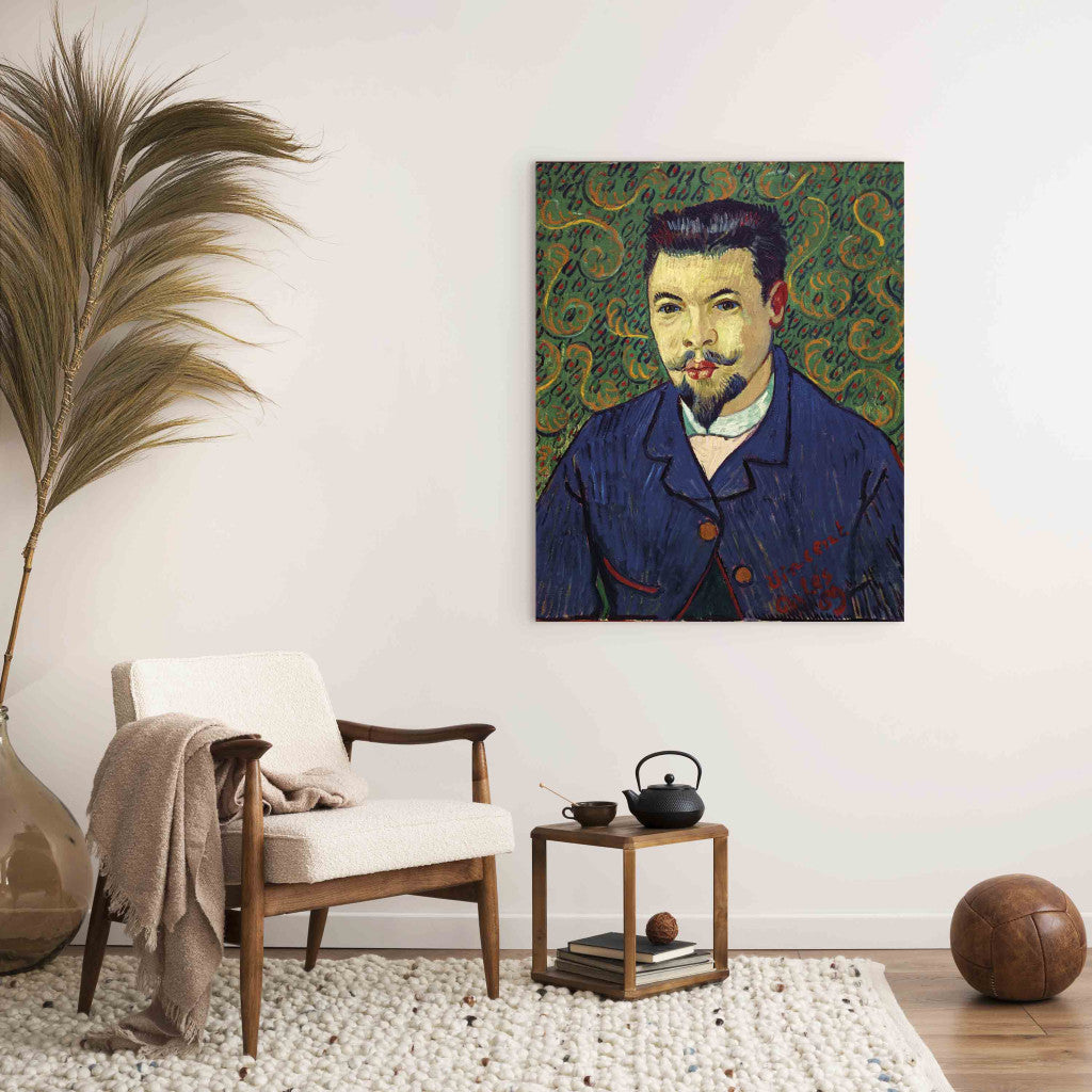 Gleznas reprodukcija - Vincent van Gogh - Portrait of Doctor Felix Rey