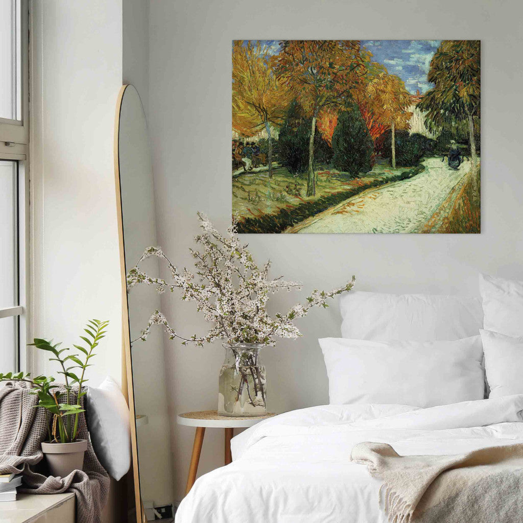 Gleznas reprodukcija - Vincent van Gogh - Autumnal Garden