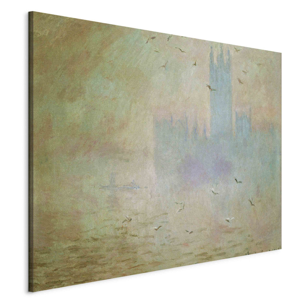 Gleznas reprodukcija - Claude Monet - Le Parlement, Les Mouettes