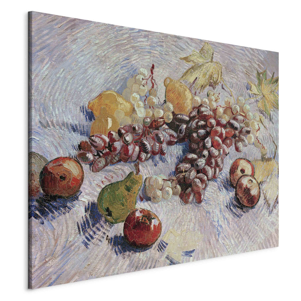 Gleznas reprodukcija - Vincent van Gogh - Grapes, Lemons, Pears and Apples