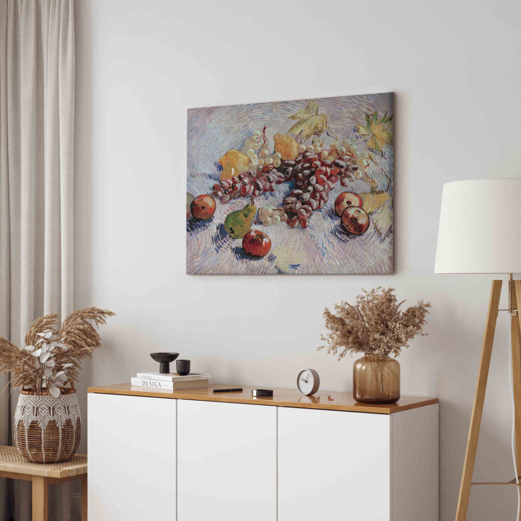 Gleznas reprodukcija - Vincent van Gogh - Grapes, Lemons, Pears and Apples