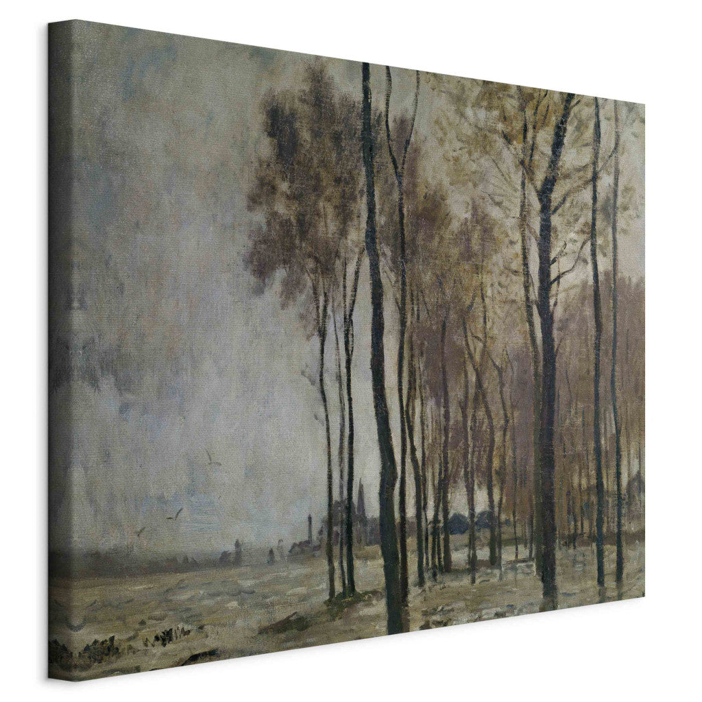 Gleznas reprodukcija - Claude Monet - L'innondation a  Argenteuil