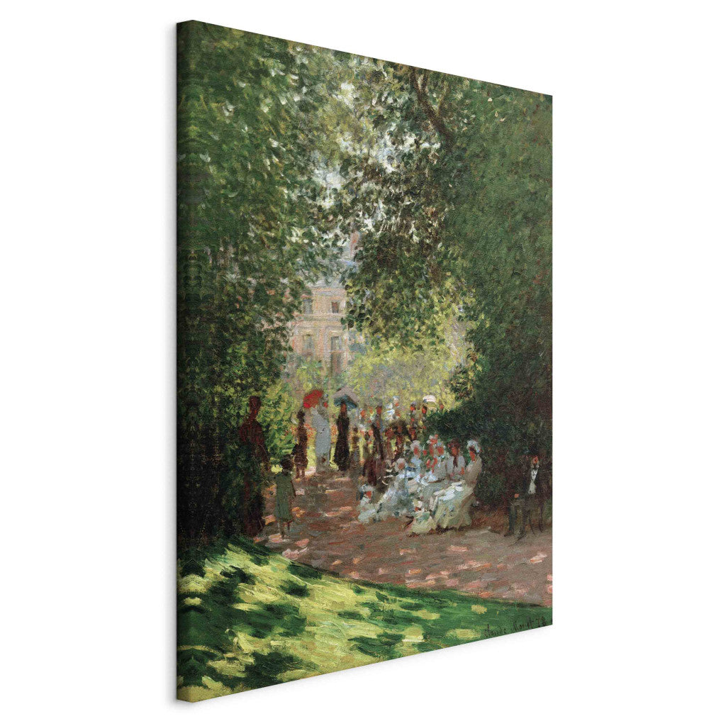 Gleznas reprodukcija - Claude Monet - Le Parc Monceau