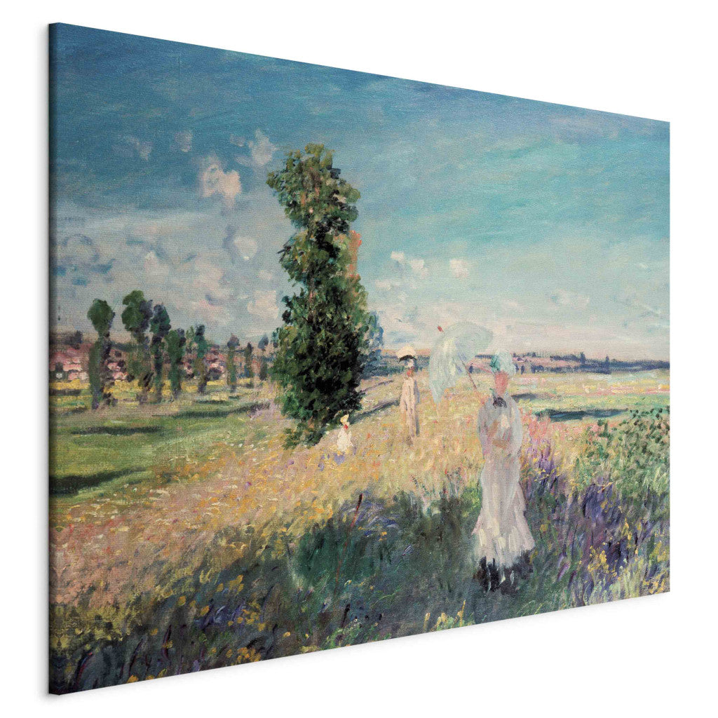 Gleznas reprodukcija - Claude Monet - La promenade