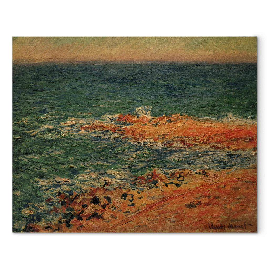 Gleznas reprodukcija - Claude Monet - Vue de la mer