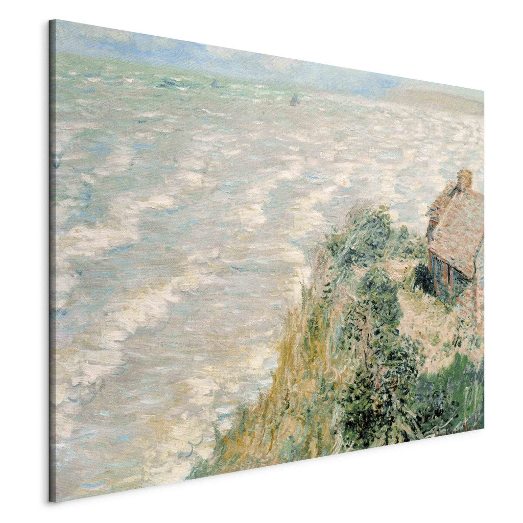 Gleznas reprodukcija - Claude Monet - Maree montante a Pourville (Flood in Pourville)