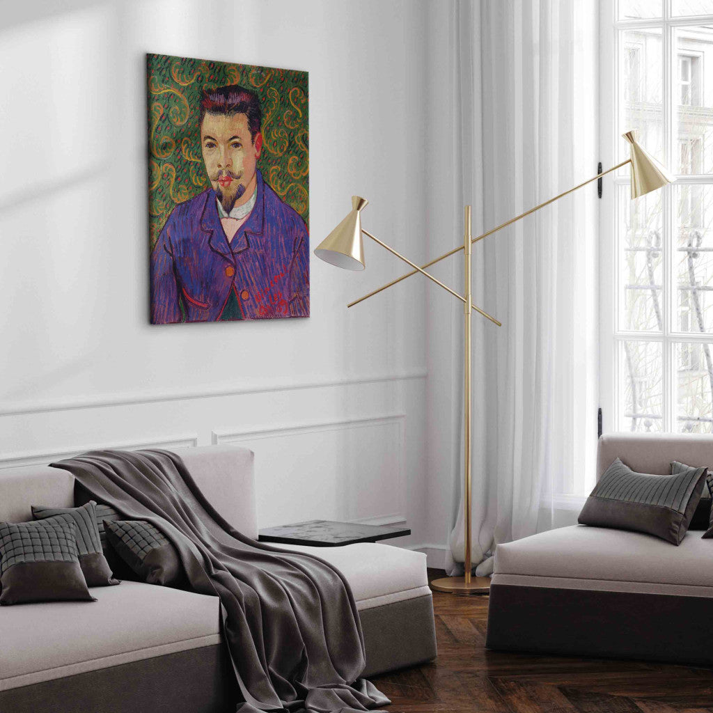 Gleznas reprodukcija - Vincent van Gogh - Portrait of Dr. Felix Rey