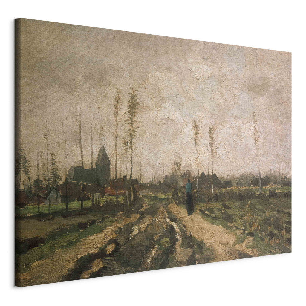 Gleznas reprodukcija - Vincent van Gogh - Paysage de Brabout