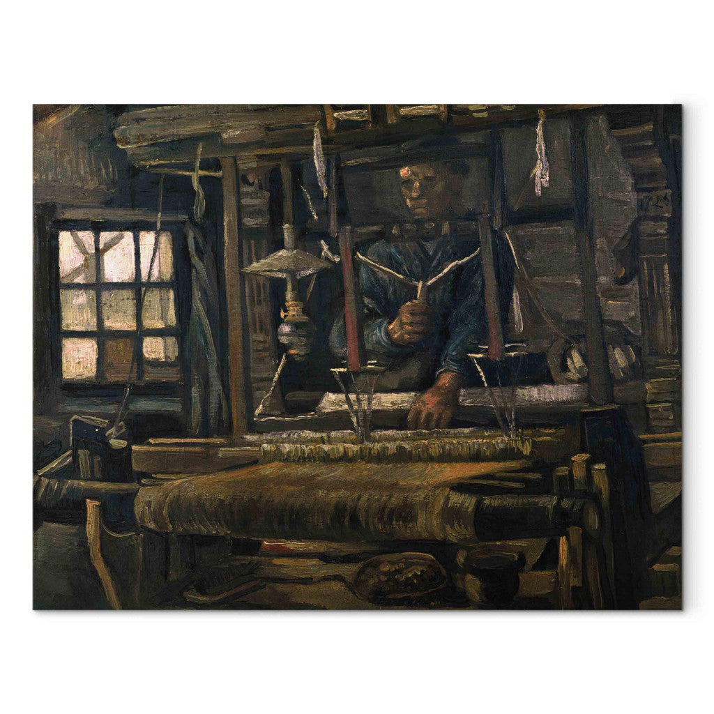 Gleznas reprodukcija - Vincent van Gogh - Weaver, Seen from the Front