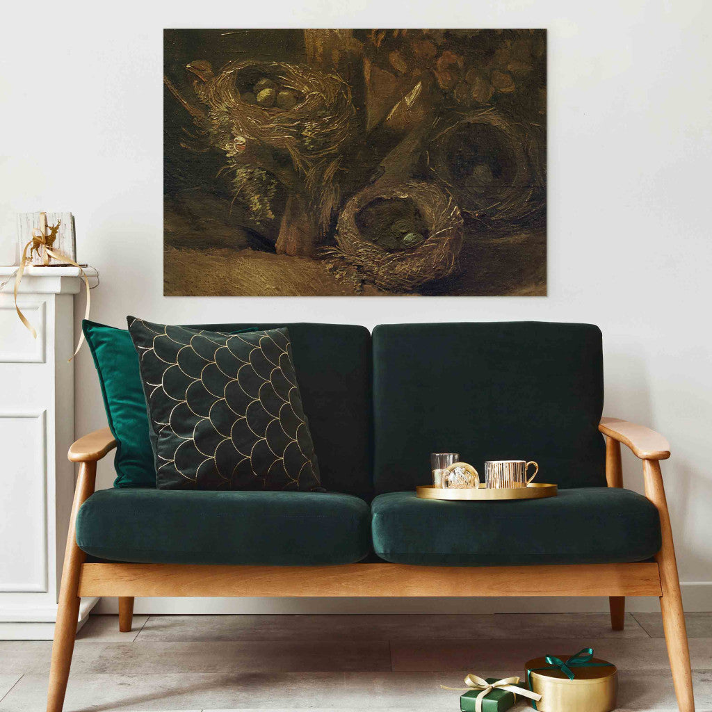 Gleznas reprodukcija - Vincent van Gogh - Bird's nests