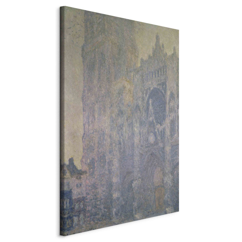 Gleznas reprodukcija - Claude Monet - Rouen Cathedral, Harmony in White, Morning Light