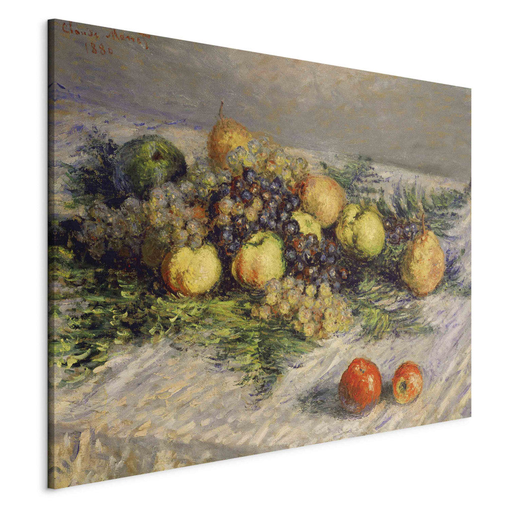 Gleznas reprodukcija - Claude Monet - Pears and grapes
