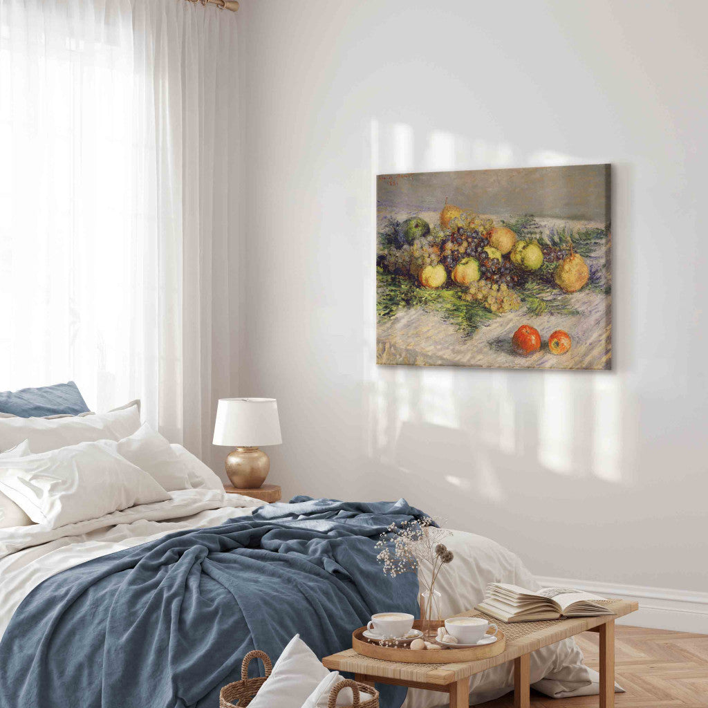 Gleznas reprodukcija - Claude Monet - Pears and grapes