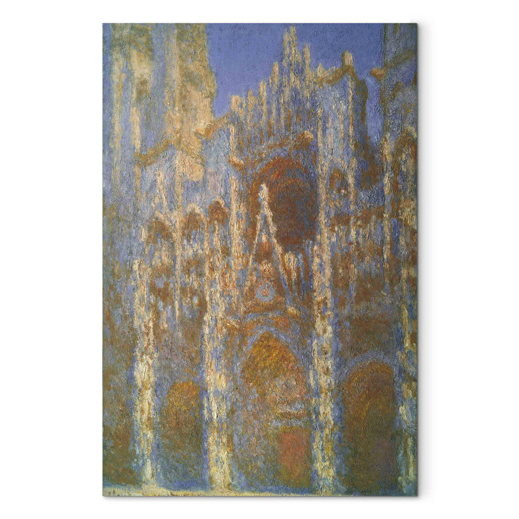 Gleznas reprodukcija - Claude Monet - Rouen Cathedral: The Portal