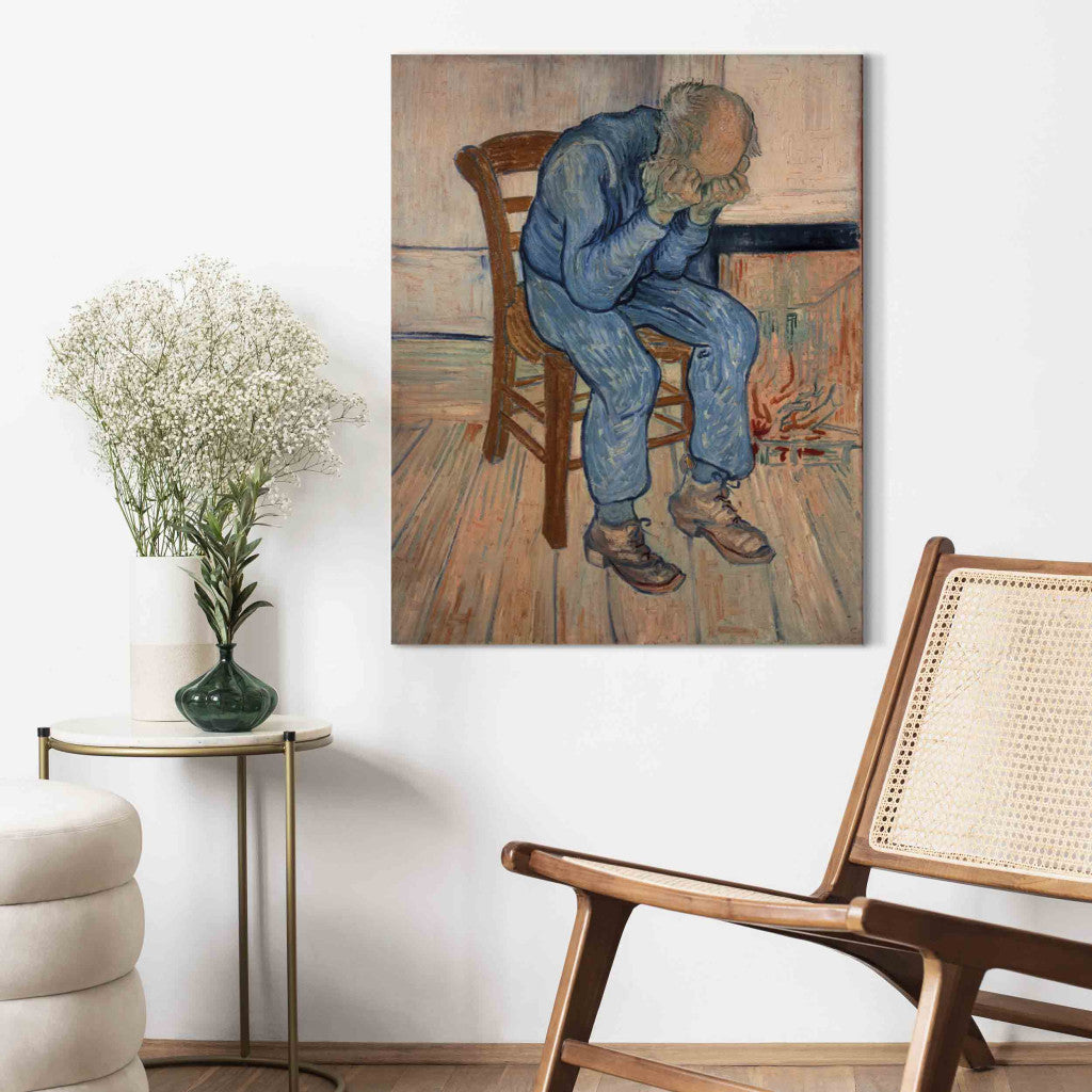 Gleznas reprodukcija - Vincent van Gogh - Mourning old Man