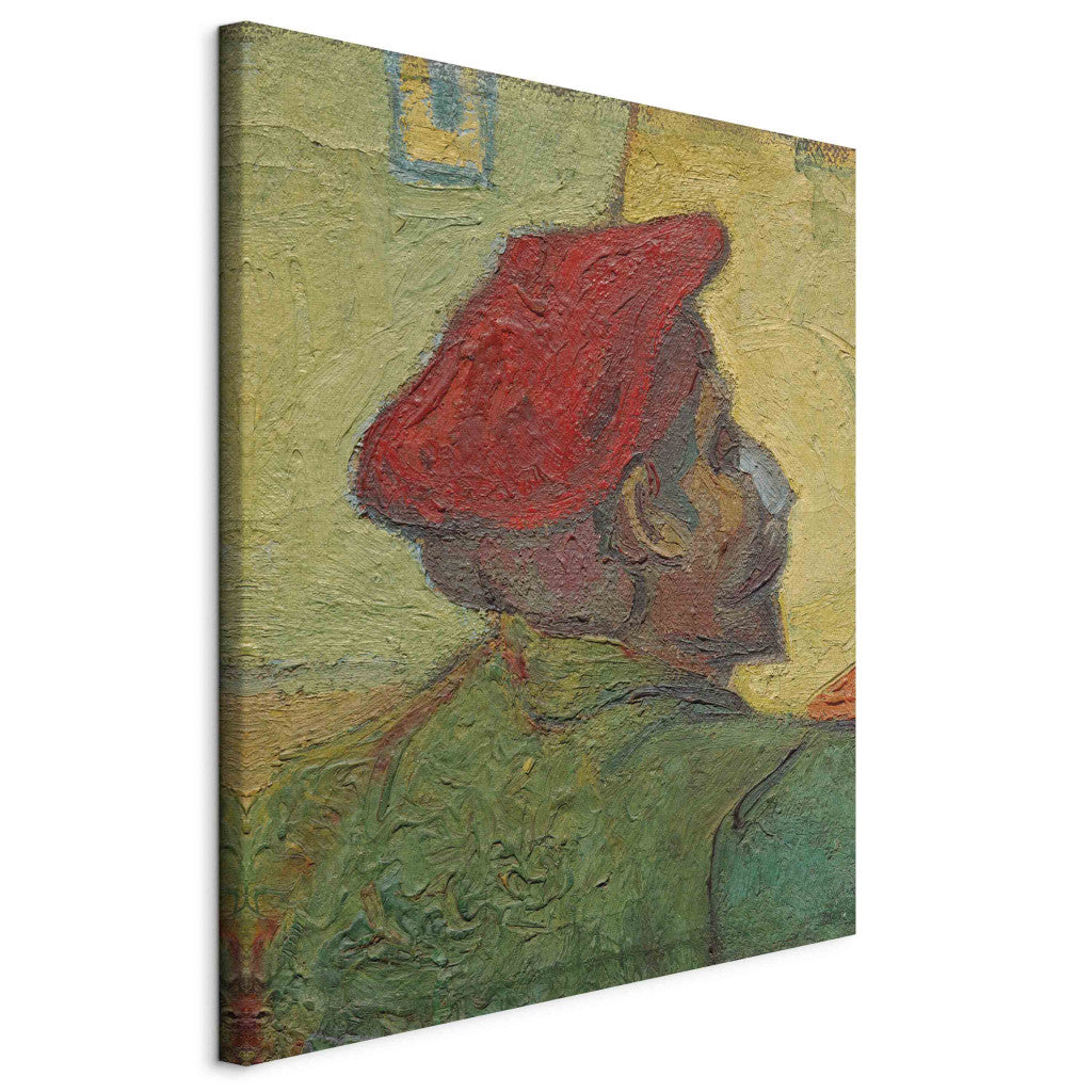Gleznas reprodukcija - Vincent van Gogh - Paul Gauguin (Man with red hat)