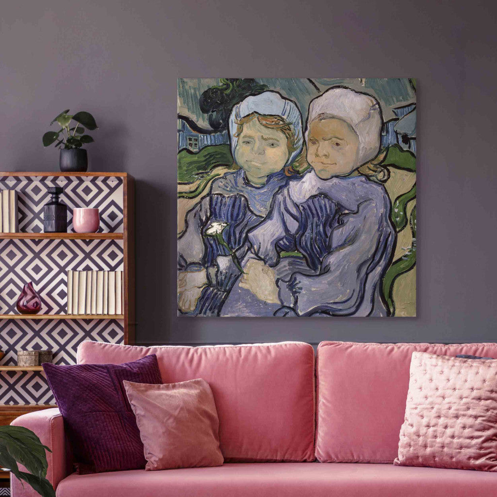 Gleznas reprodukcija - Vincent van Gogh - Two Little Girls