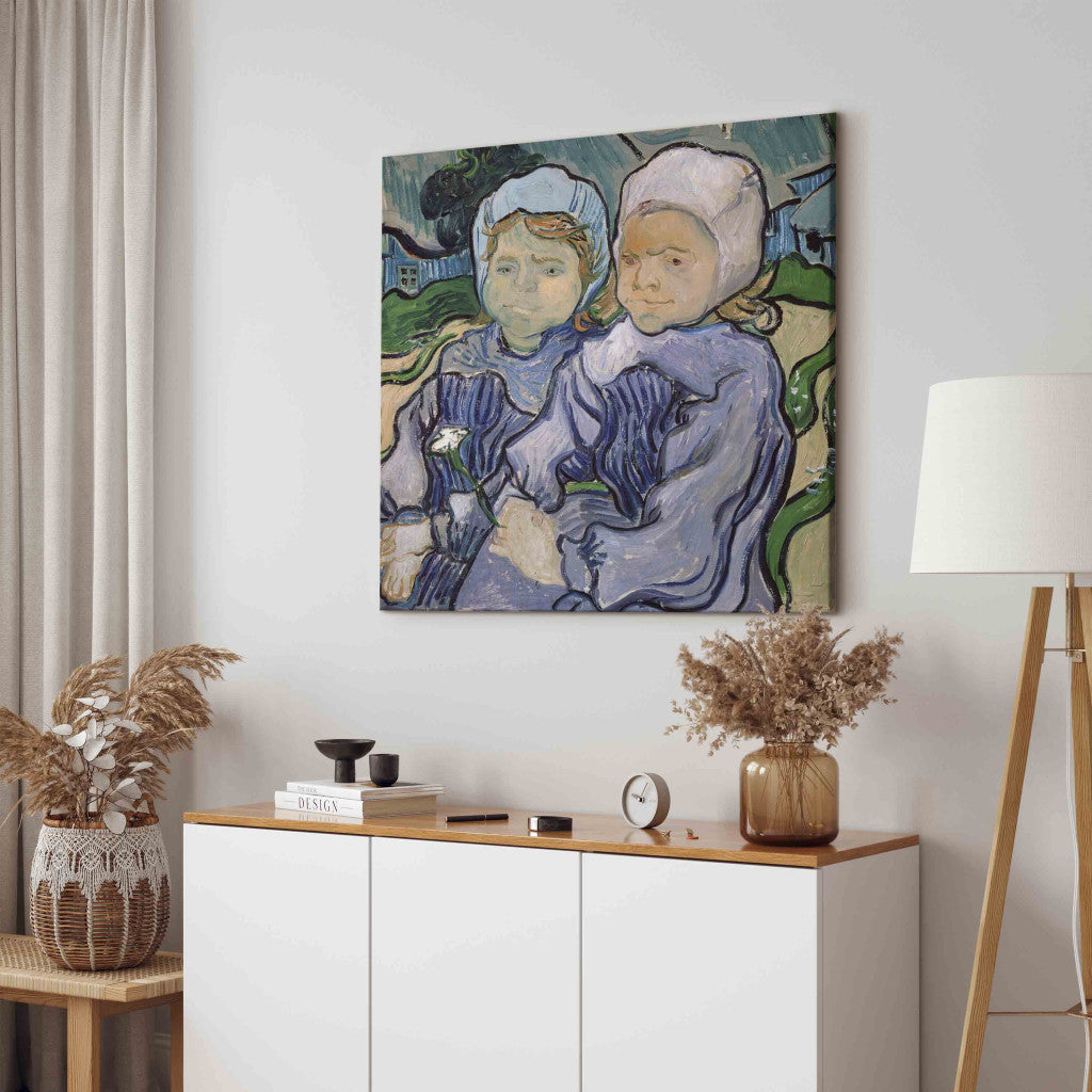Gleznas reprodukcija - Vincent van Gogh - Two Little Girls