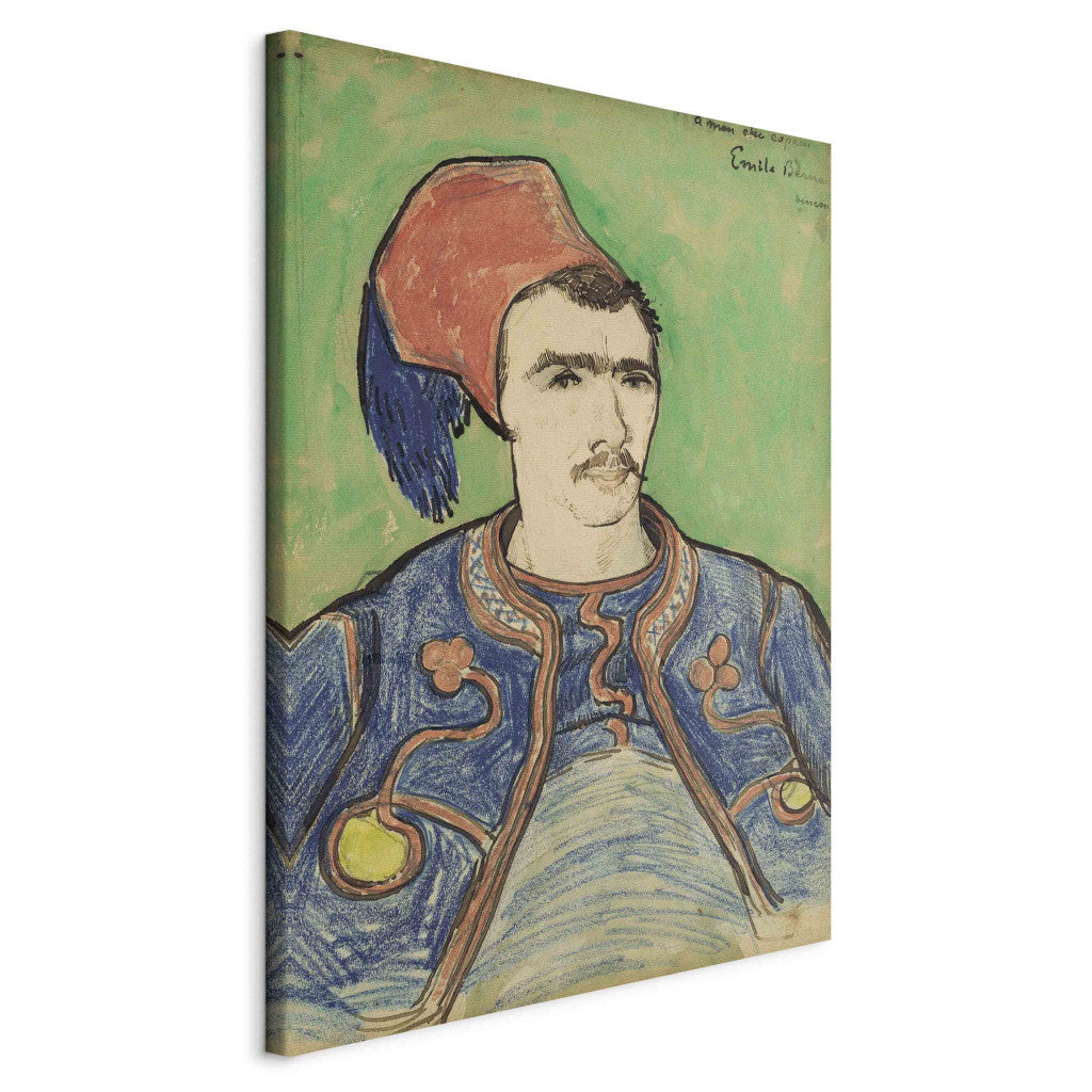 Gleznas reprodukcija - Vincent van Gogh - Der Zuave