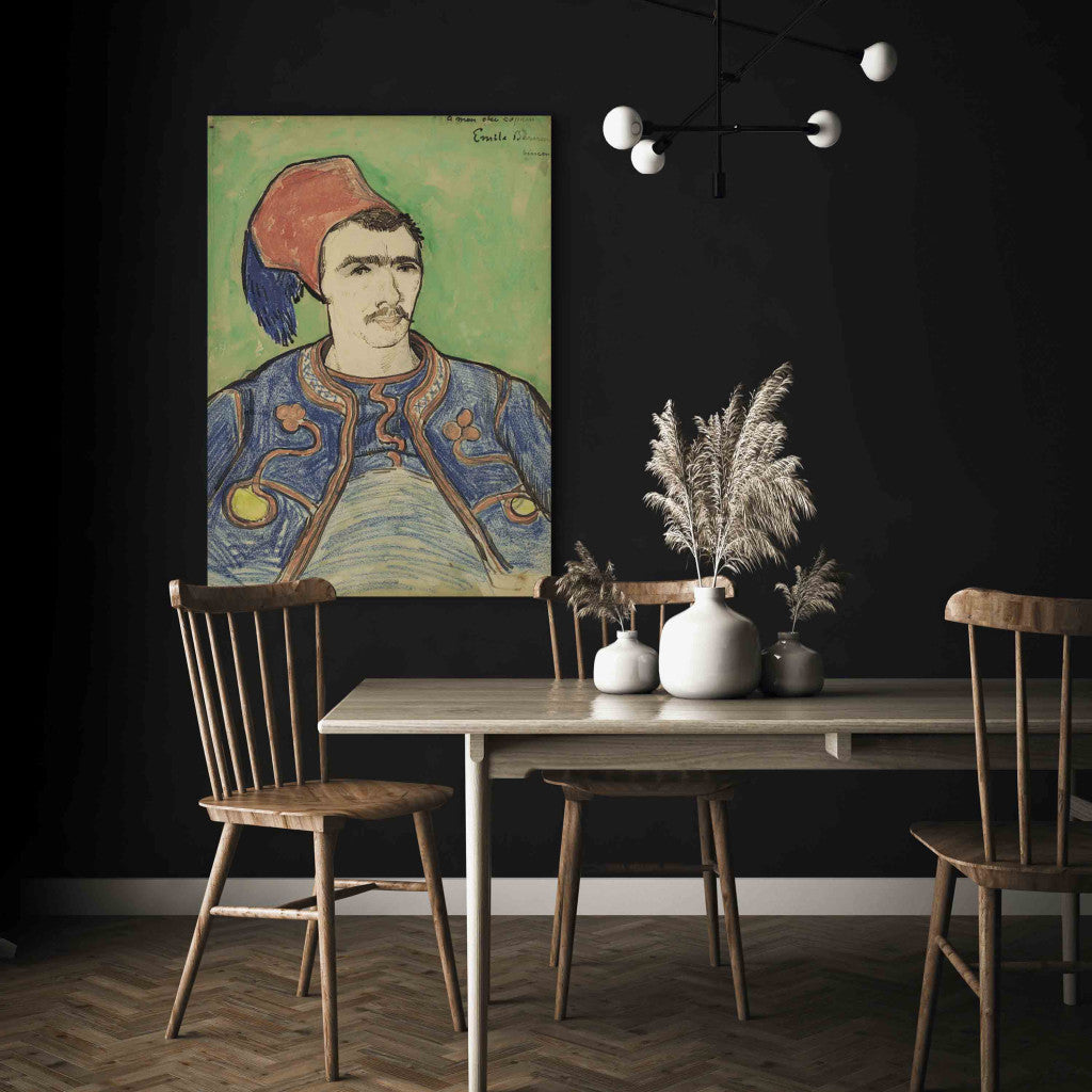 Gleznas reprodukcija - Vincent van Gogh - Der Zuave
