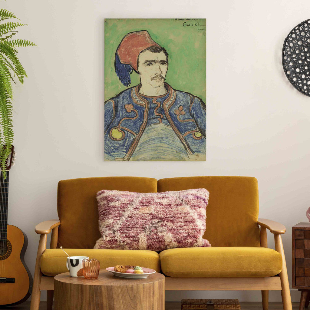 Gleznas reprodukcija - Vincent van Gogh - Der Zuave
