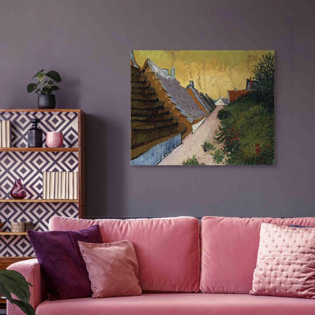 Gleznas reprodukcija - Vincent van Gogh - Road in Saintes -Maries
