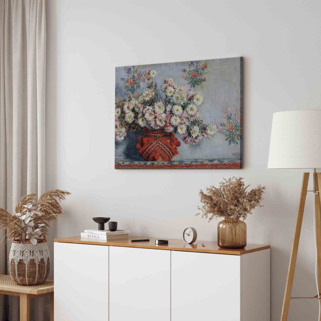Gleznas reprodukcija - Claude Monet - Chrysanthemums