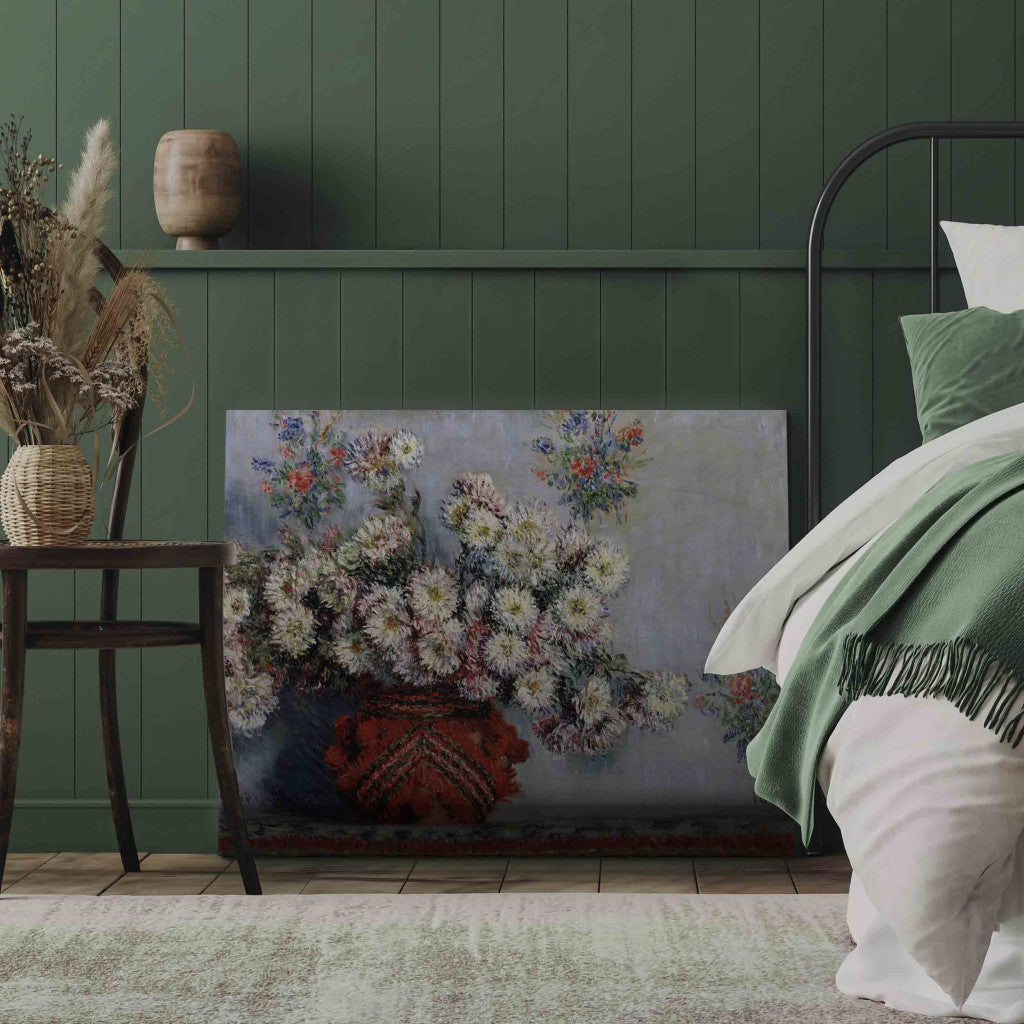 Gleznas reprodukcija - Claude Monet - Chrysanthemums