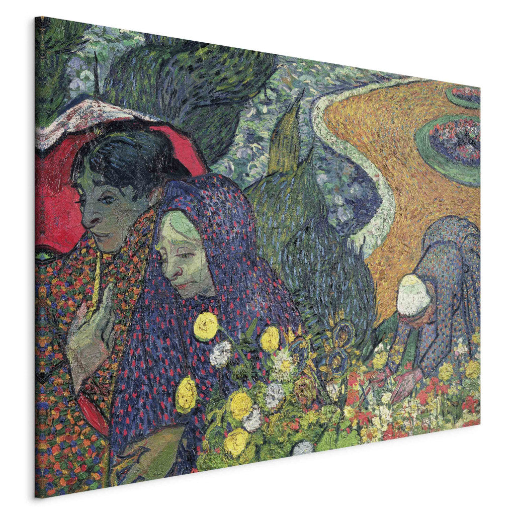 Gleznas reprodukcija - Vincent van Gogh - Ladies of Arles (Memories of the Garden at Etten)