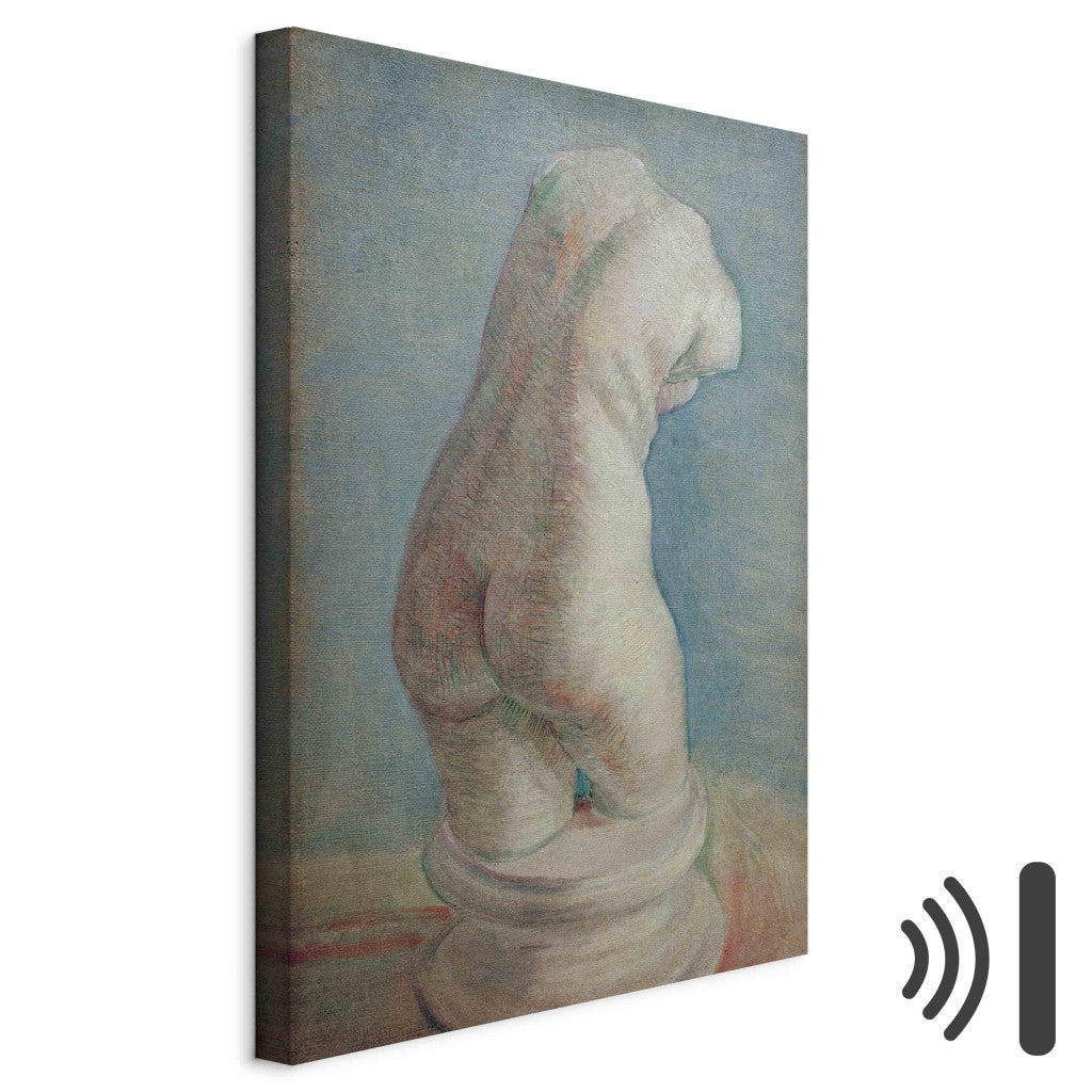 Gleznas reprodukcija - Vincent van Gogh - Plaster torso (female), backside view