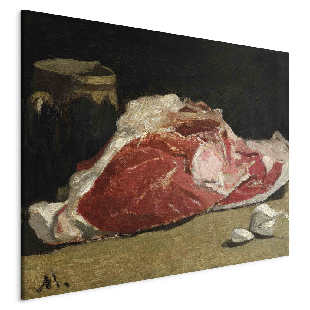 Gleznas reprodukcija - Claude Monet - Still Life, the Joint of Meat