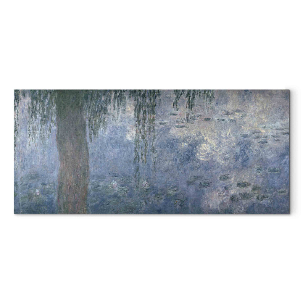 Gleznas reprodukcija - Claude Monet - Waterlilies: Morning with Weeping Willows