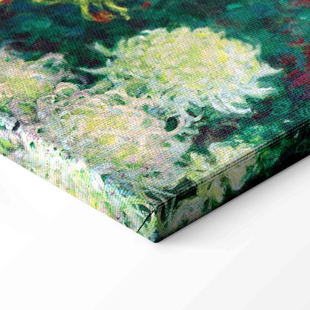 Gleznas reprodukcija - Claude Monet - Massif de chrysanthemes