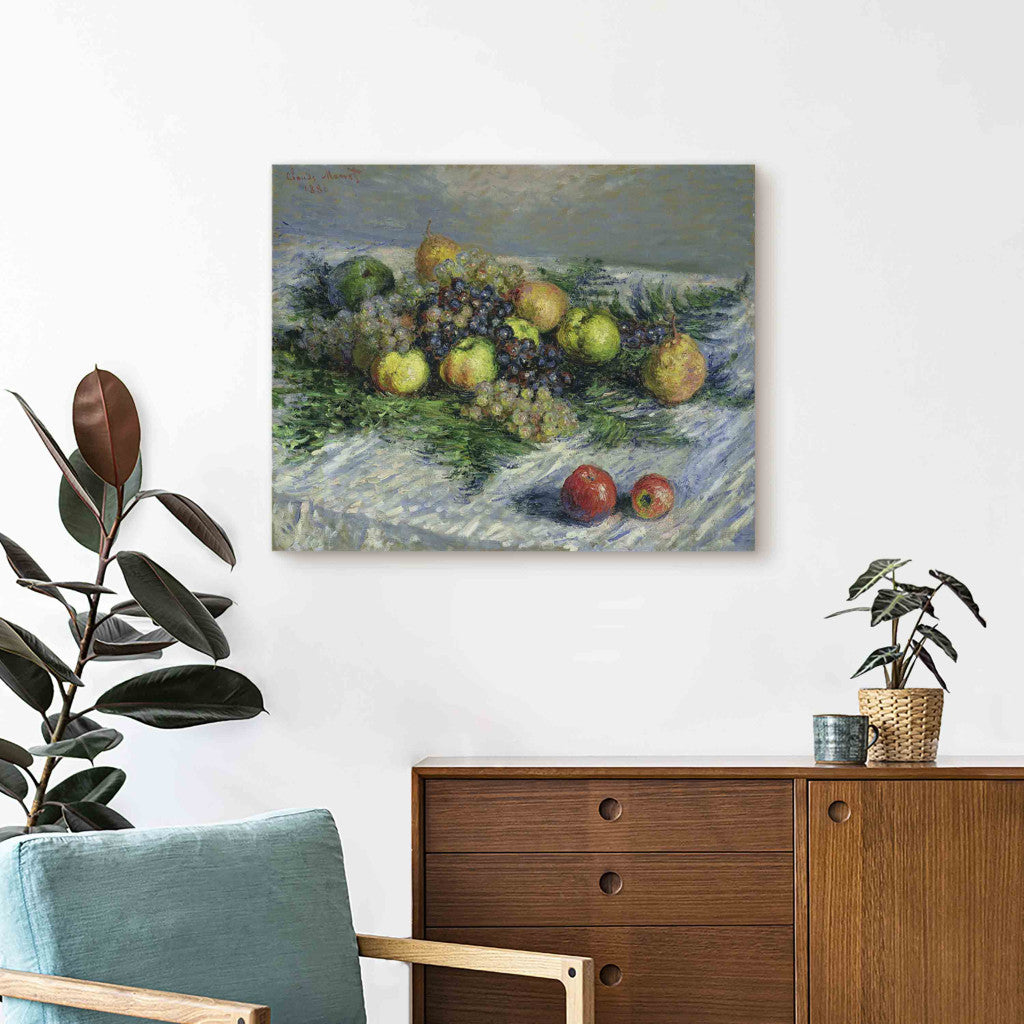 Gleznas reprodukcija - Claude Monet - Still Life with Pears and Grapes
