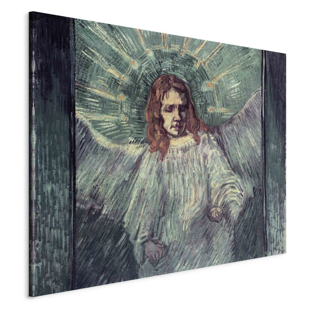 Gleznas reprodukcija - Vincent van Gogh - Head of an Angel, after Rembrandt