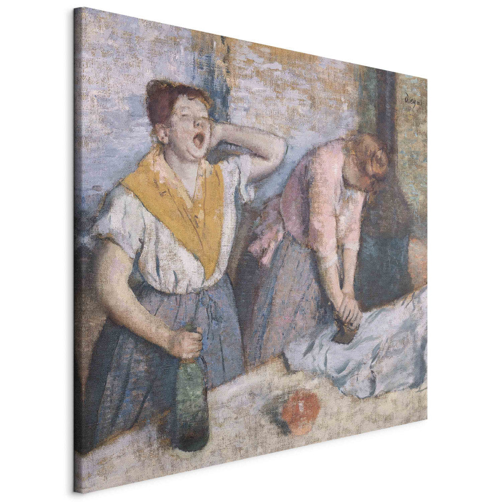 Gleznas reprodukcija - Edgar Degas - The Laundresses