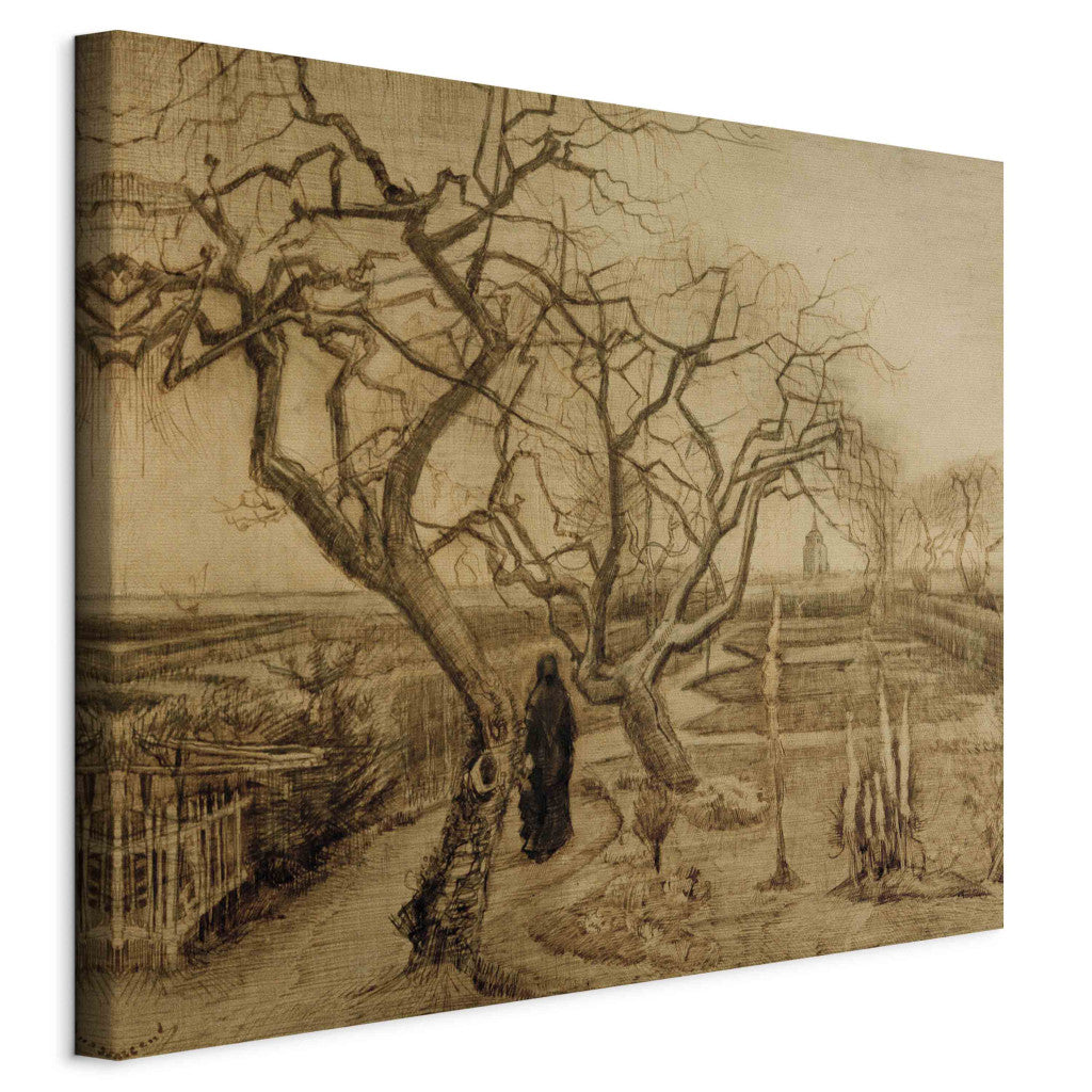 Gleznas reprodukcija - Vincent van Gogh - Winter Garden