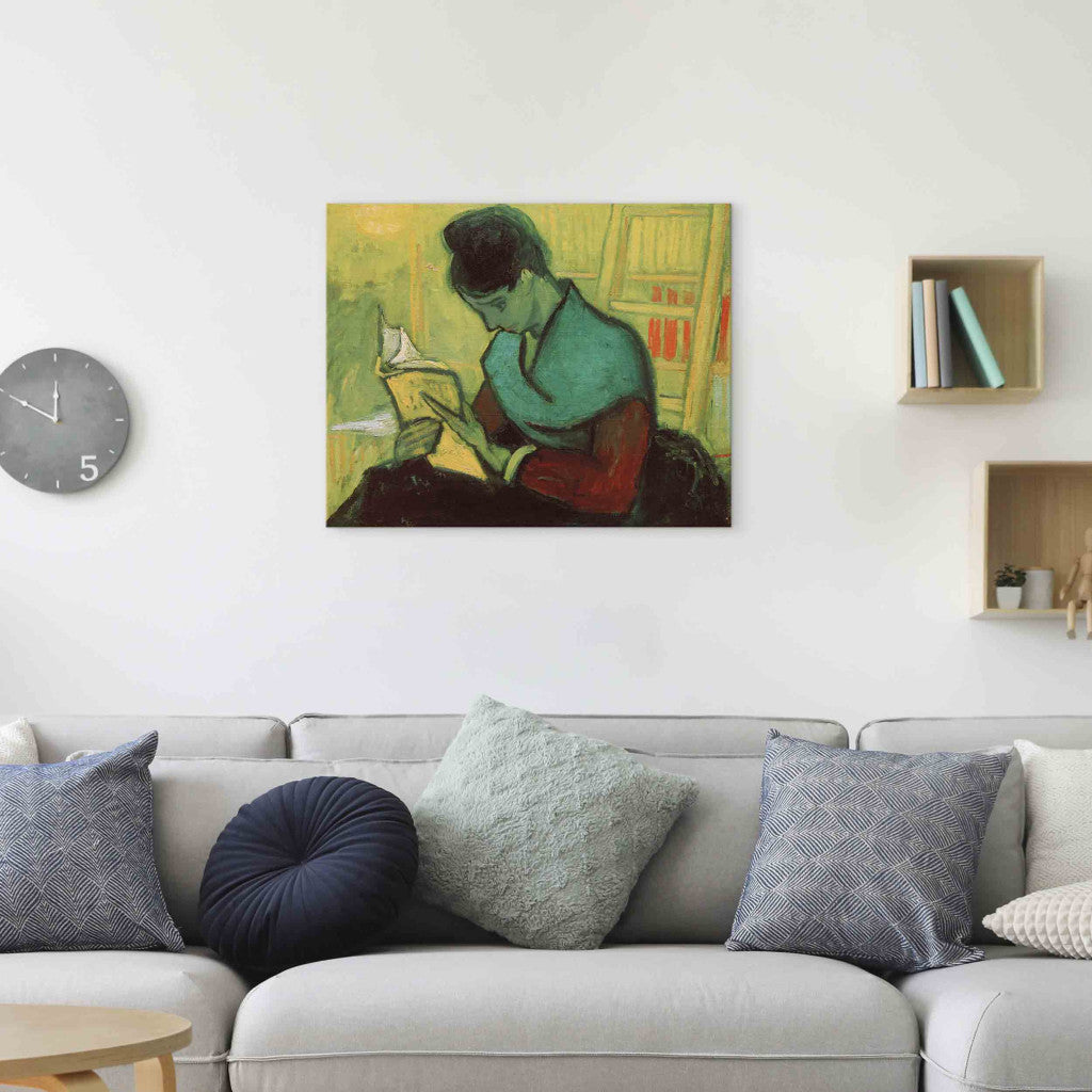 Gleznas reprodukcija - Vincent van Gogh - Une Liseuse de romans