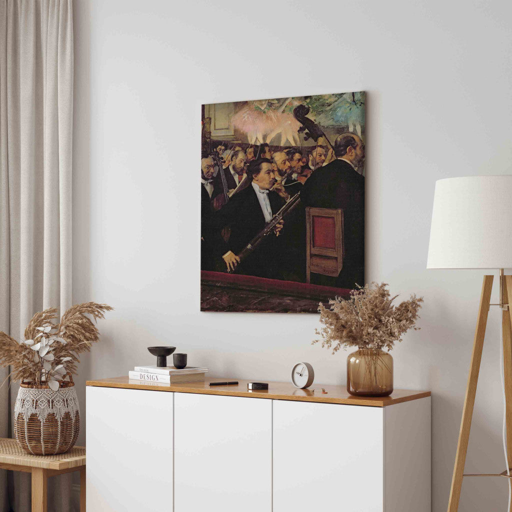 Gleznas reprodukcija - Edgar Degas - The Opera Orchestra