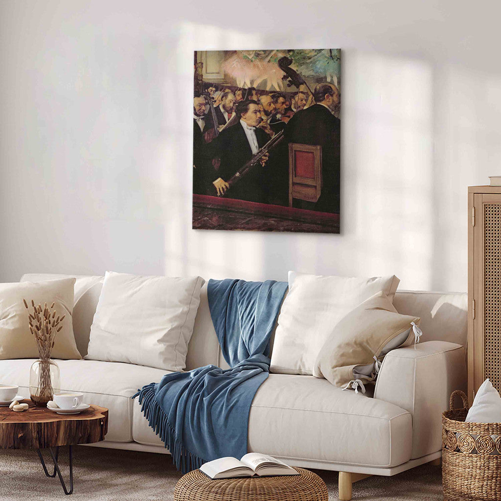 Gleznas reprodukcija - Edgar Degas - The Opera Orchestra