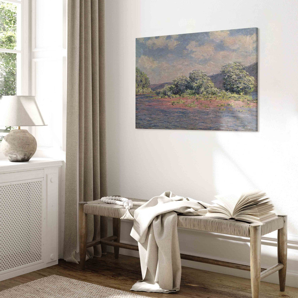 Gleznas reprodukcija - Claude Monet - The Seine at Port -Villez