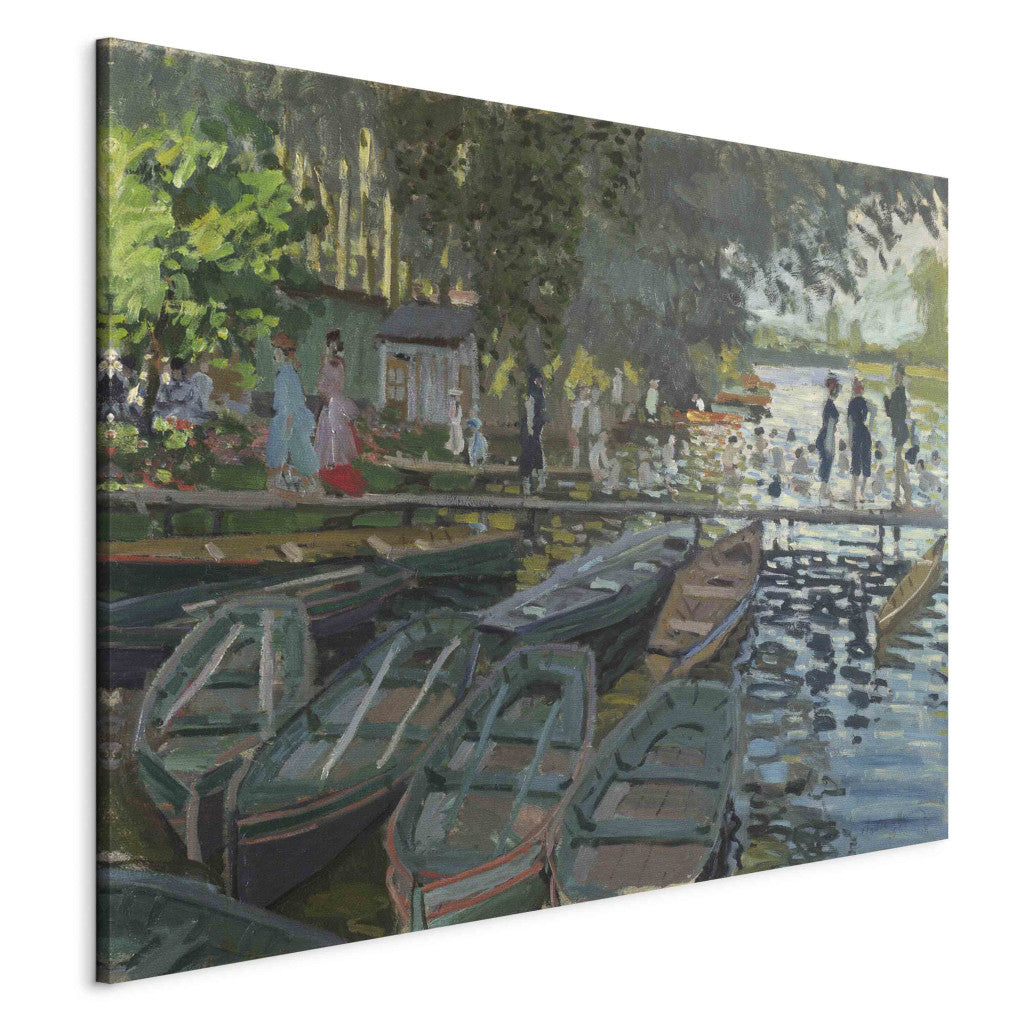 Gleznas reprodukcija - Claude Monet - Bathers at La Grenouillere