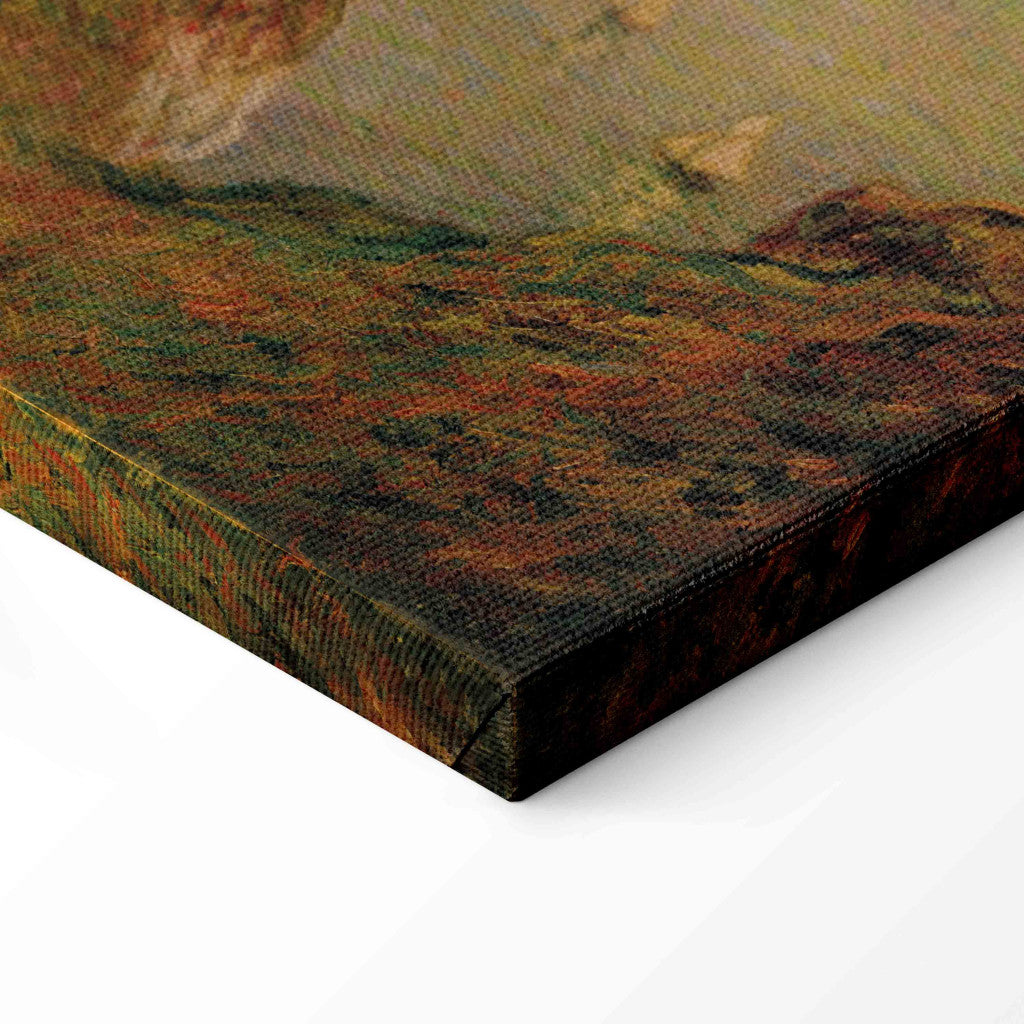 Gleznas reprodukcija - Claude Monet - Sur le Rocher de Pourville. Temps clair