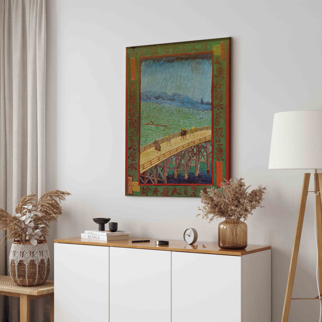 Gleznas reprodukcija - Vincent van Gogh - Bra¼cke im Regen