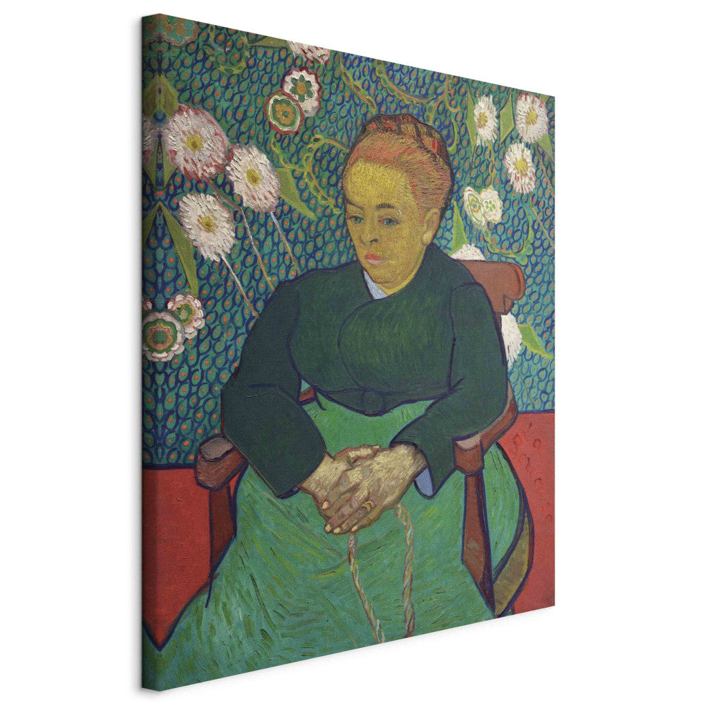 Gleznas reprodukcija - Vincent van Gogh - La Berceuse (Augustine Roulin)