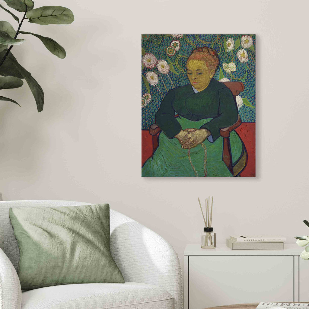 Gleznas reprodukcija - Vincent van Gogh - La Berceuse (Augustine Roulin)