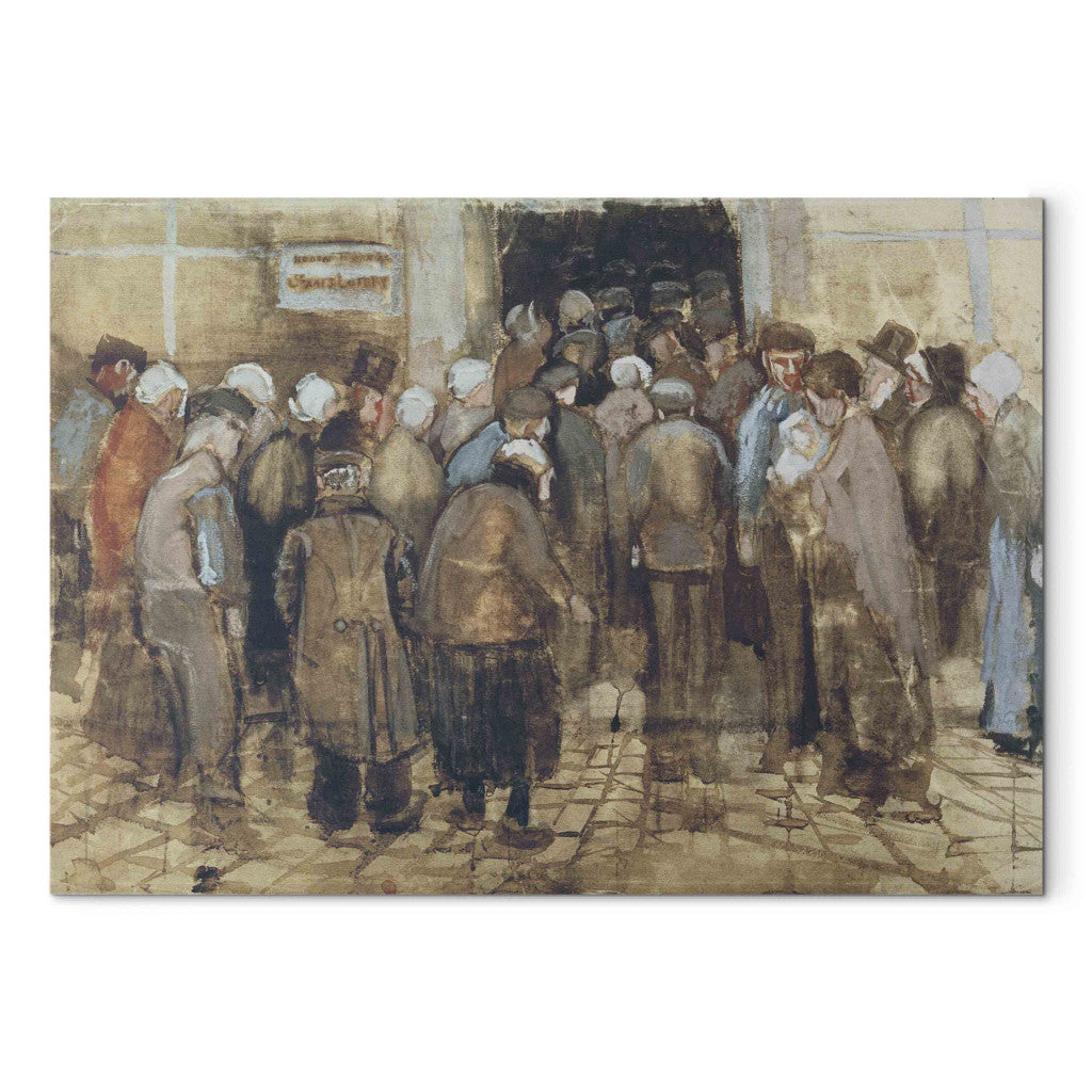 Gleznas reprodukcija - Vincent van Gogh - Die Armen und das Geld