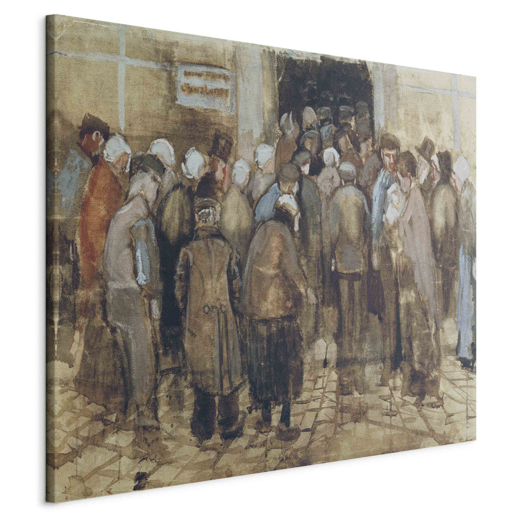 Gleznas reprodukcija - Vincent van Gogh - Die Armen und das Geld